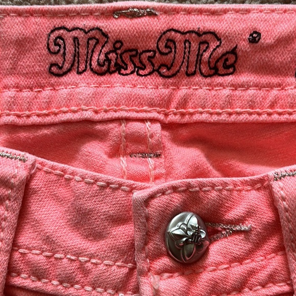 Miss Me size 27 neon pink jeans - Picture 5 of 9